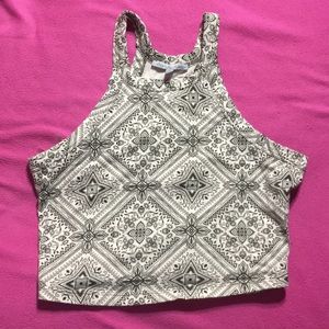Patterned crop top